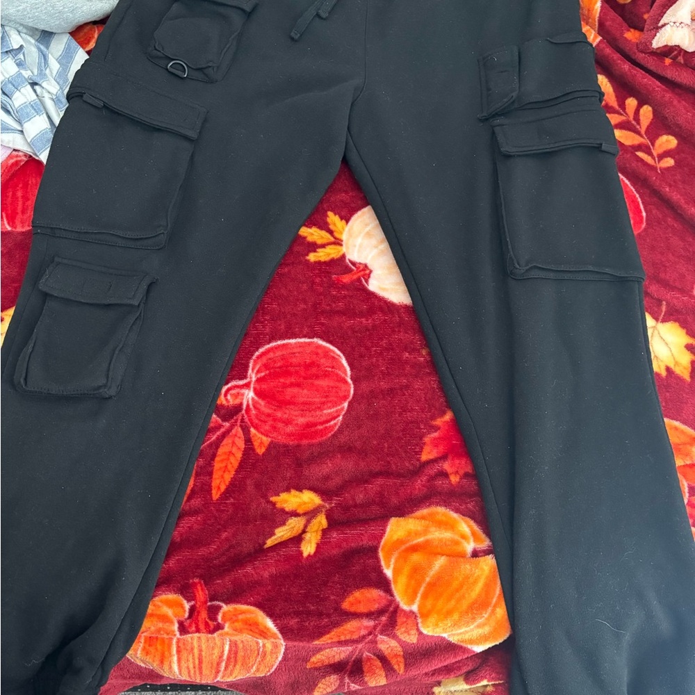 Brooklyn Cloth Black Cargo Pants